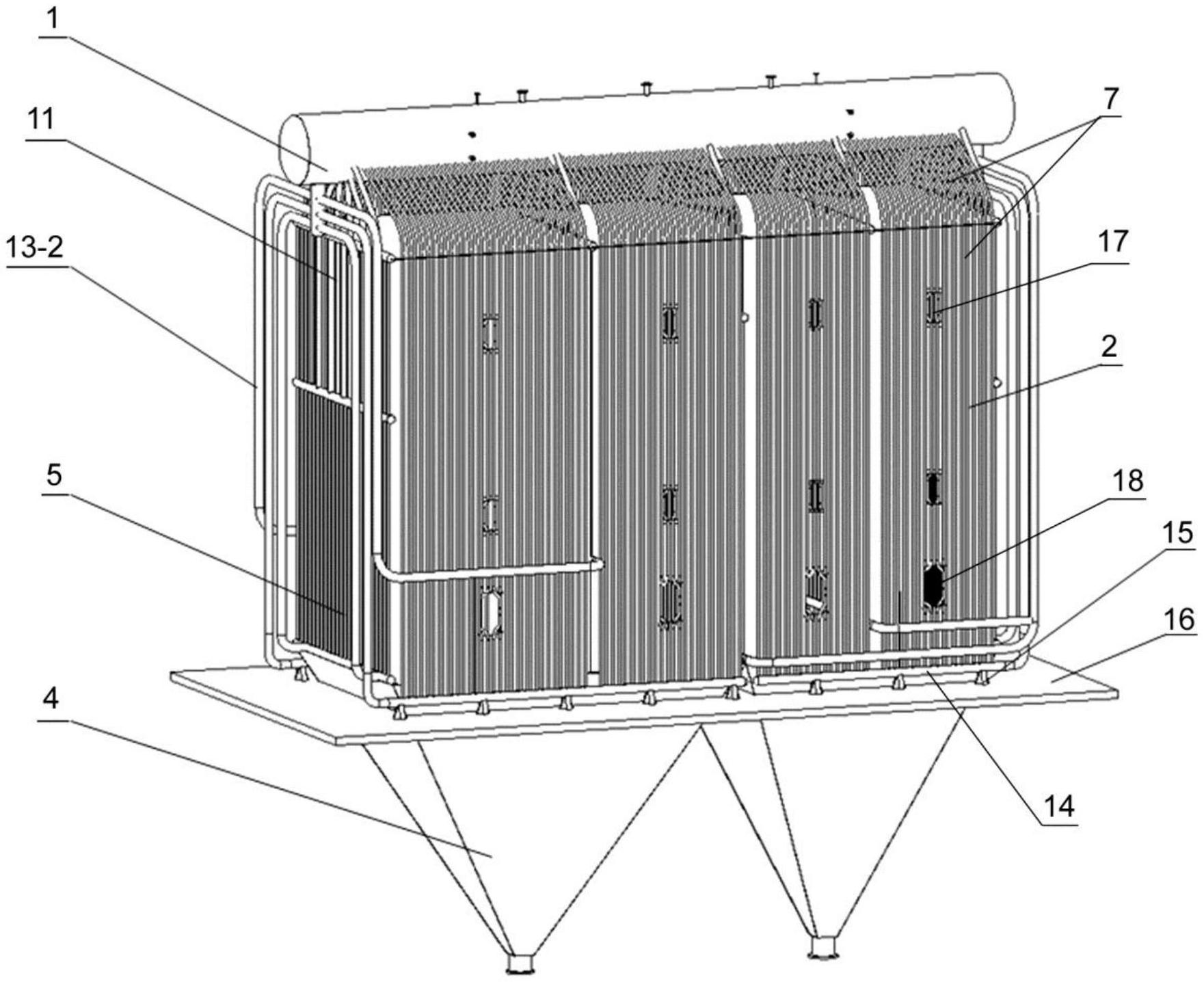 全膜式壁余热锅炉专利