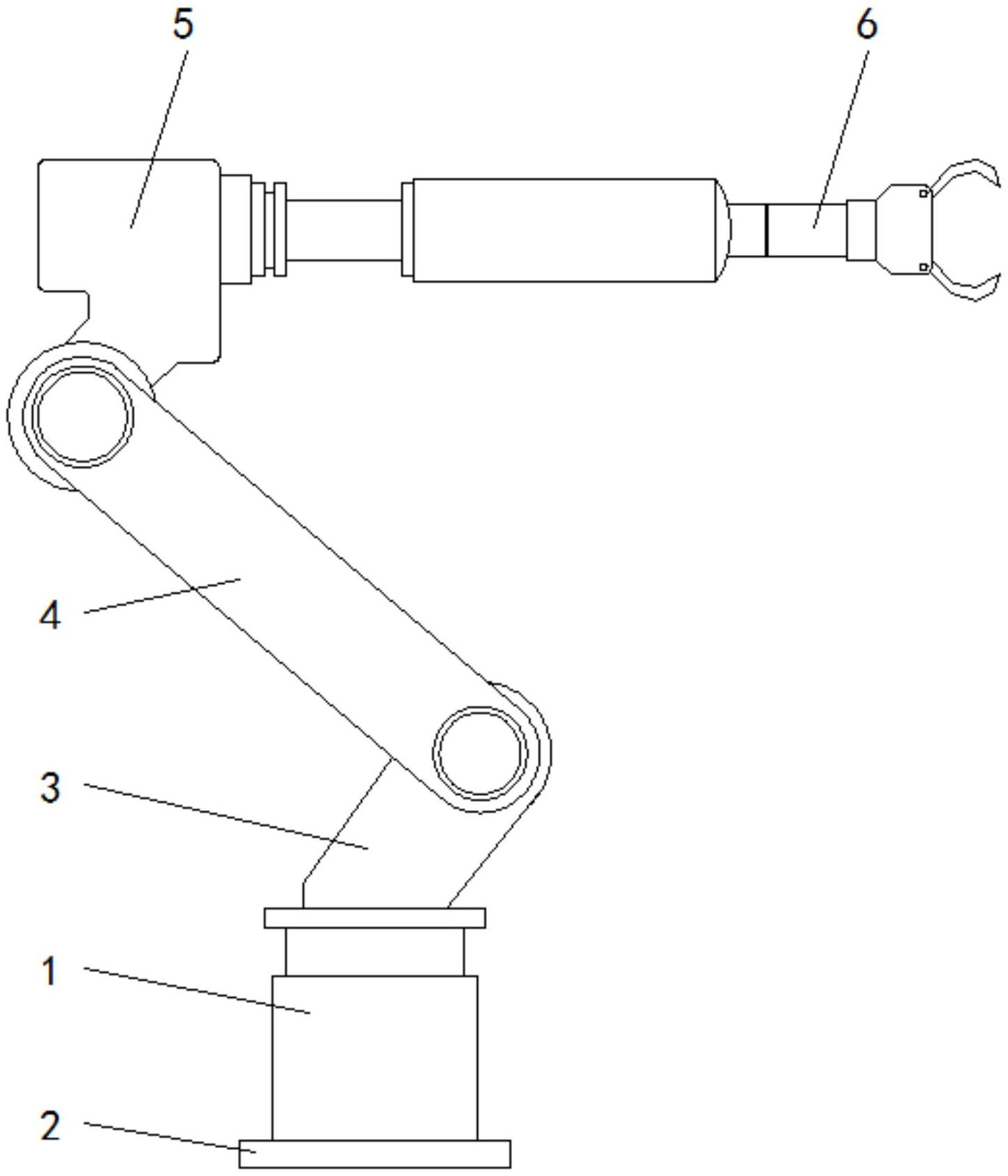 自制液压机械臂图纸图片