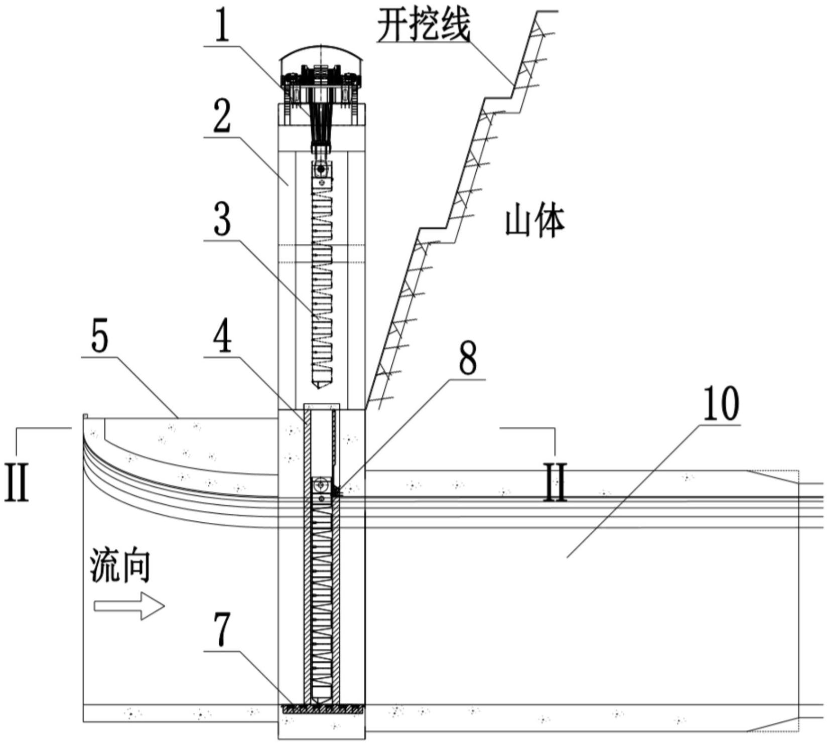 一种适应不同类型平板闸门的门槽装置