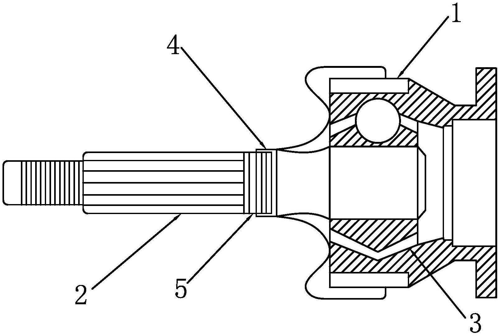 一种新型抗高温烧结轻量化球笼万向节