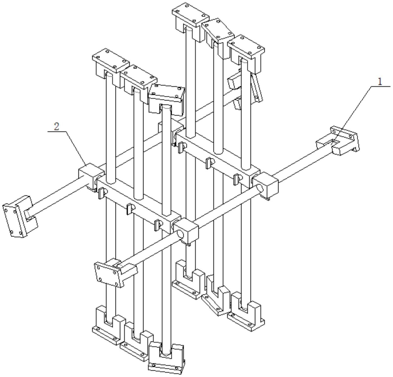 一种用于建筑施工的建筑斜支撑结构