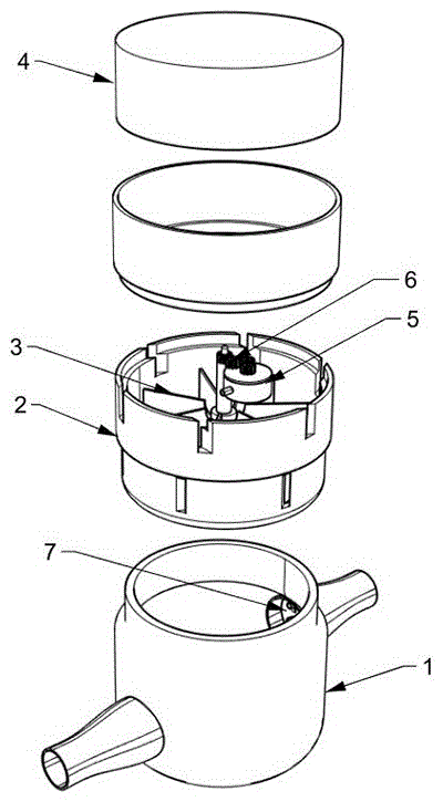 防盗,防滴漏计数水表,包括壳体,套筒,叶轮,计数器,转轮舱,齿轮组,止逆