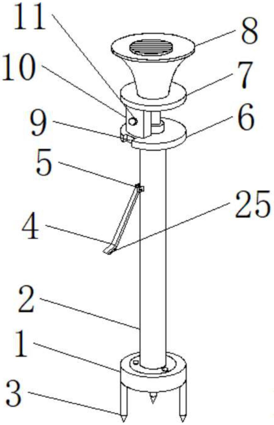 cn212482640u_一种水利工程管理用的水位尺有效