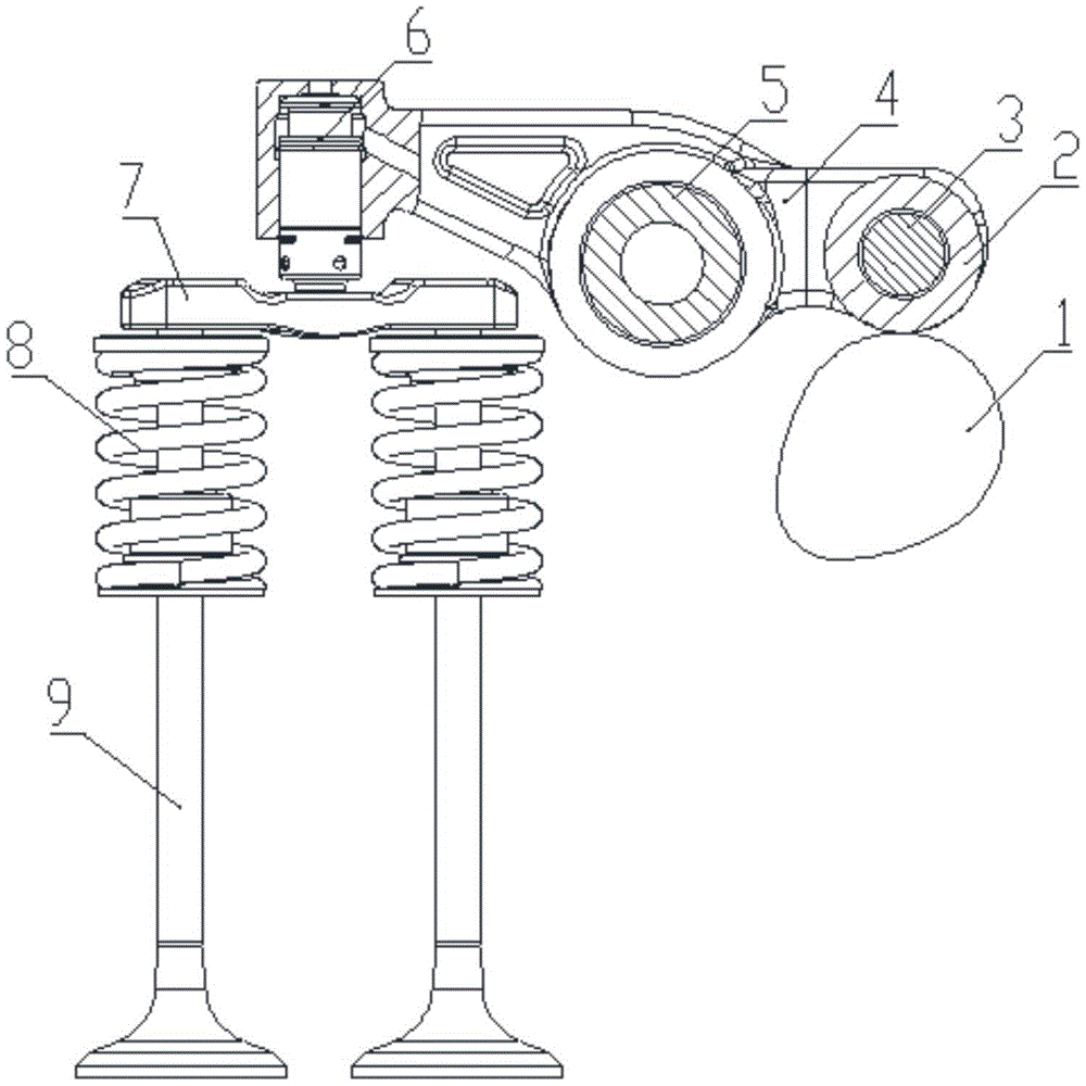 配气机构结构简图图片