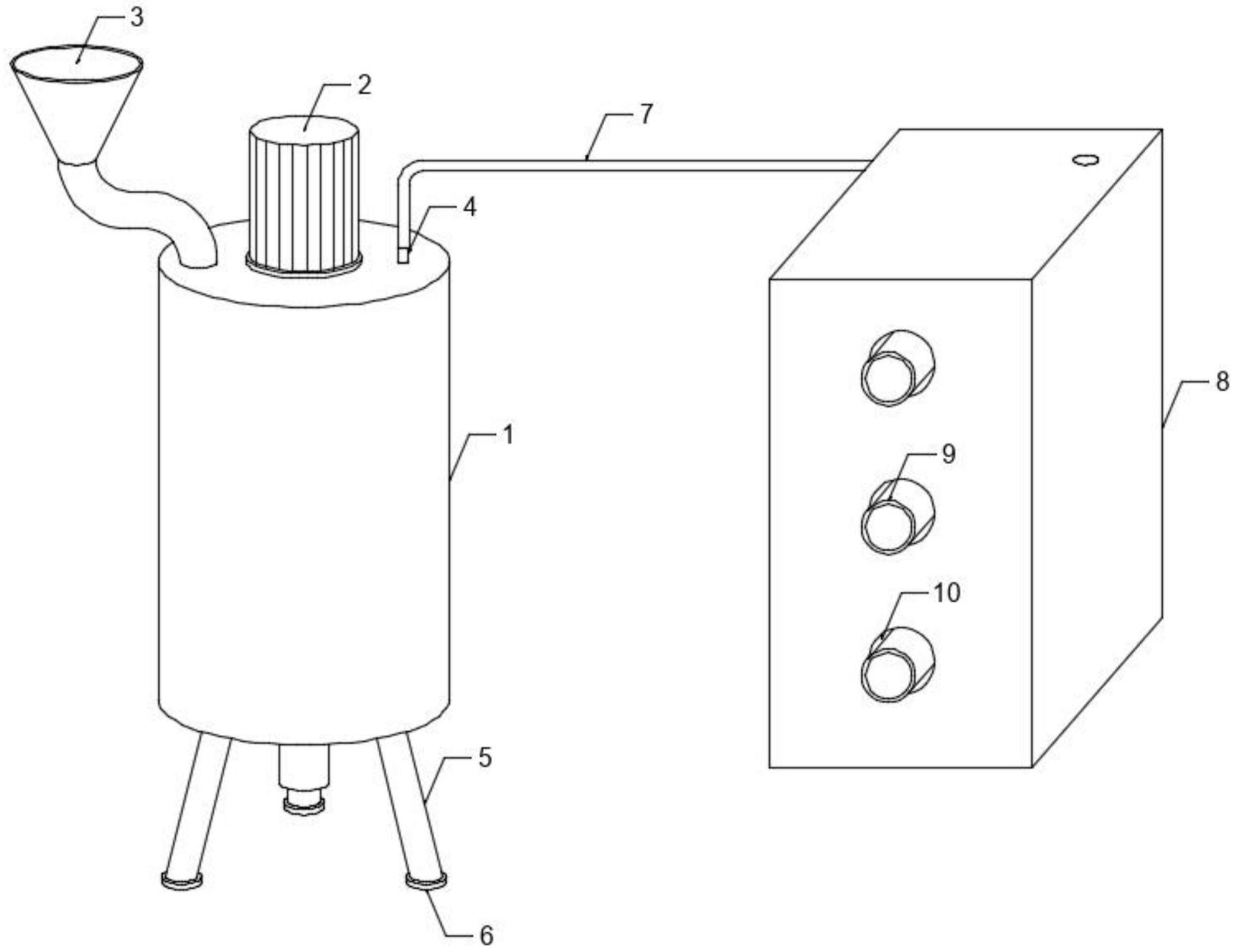 cn212512245u_一种玉米淀粉浆的干燥装置