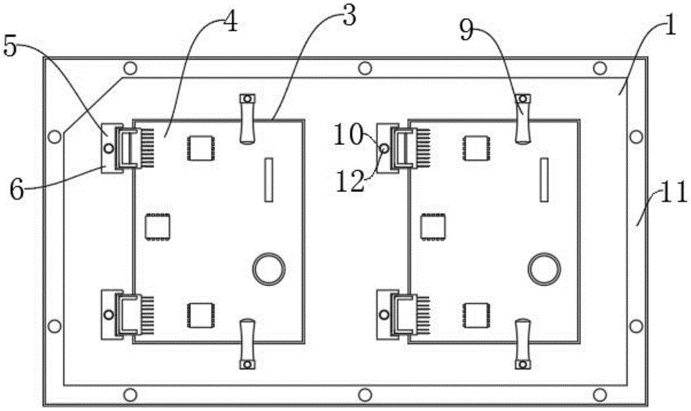 一种目视防错过炉载具