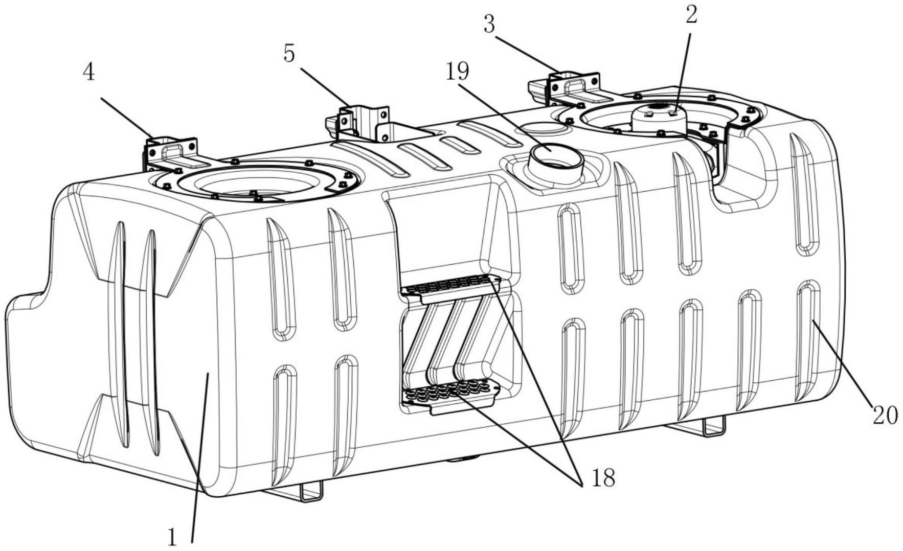 油箱和尿素箱总成