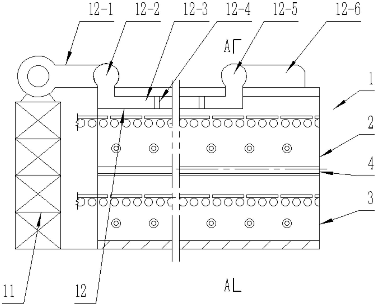 一种节能环保型双层陶瓷气烧辊道窑