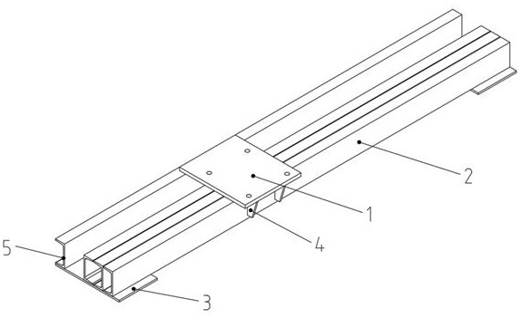 无机房电梯的主机承重梁