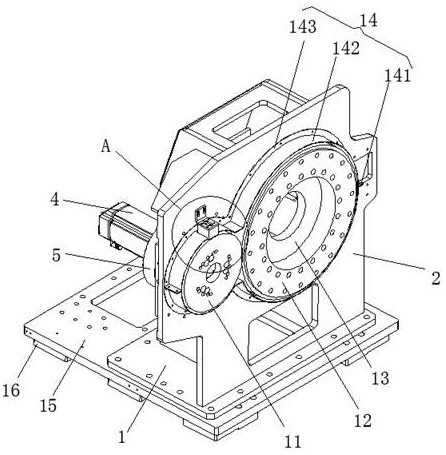cn212564244u_一种变位机的大扭矩传动结构