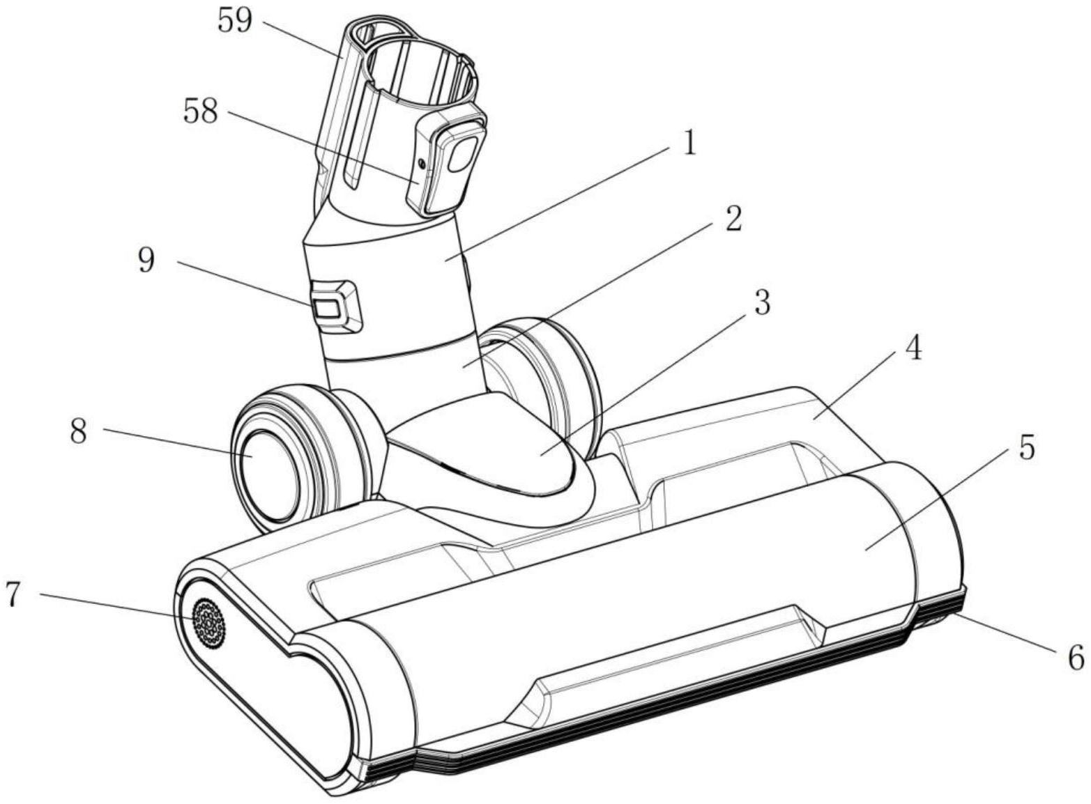 cn212574781u_一种吸尘器电动地刷结构有效