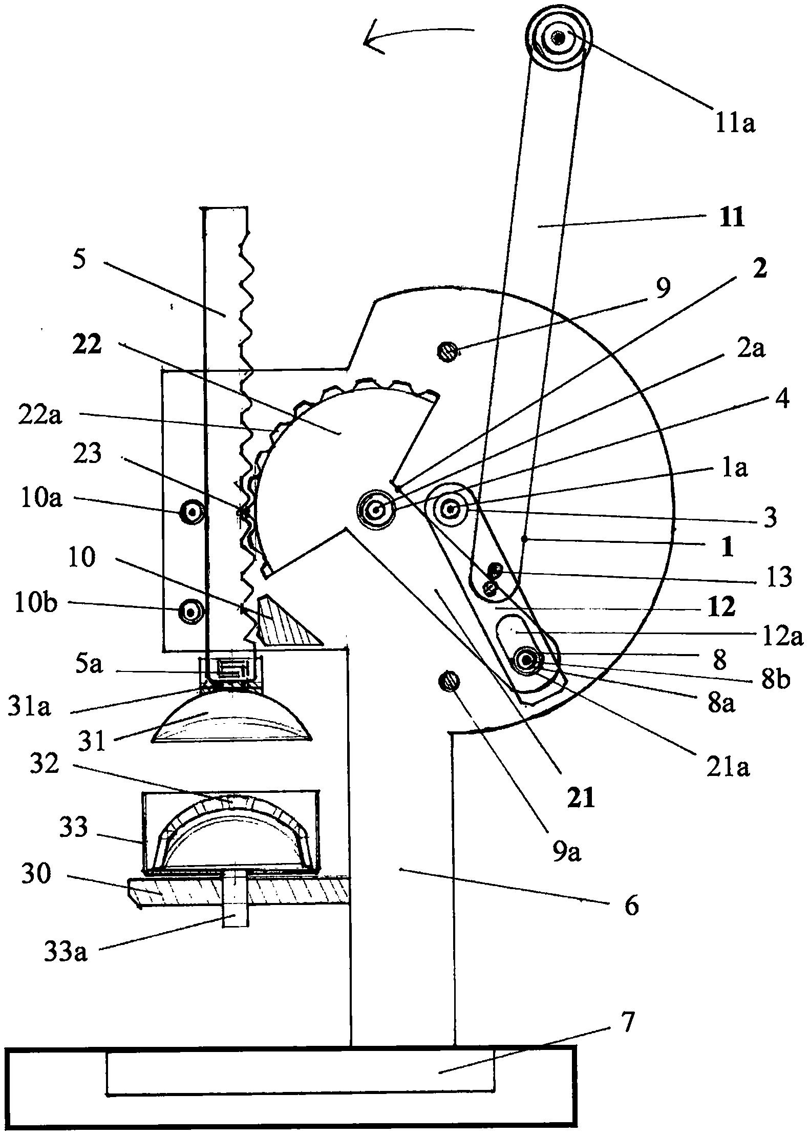 杠杆增力装置及压榨机