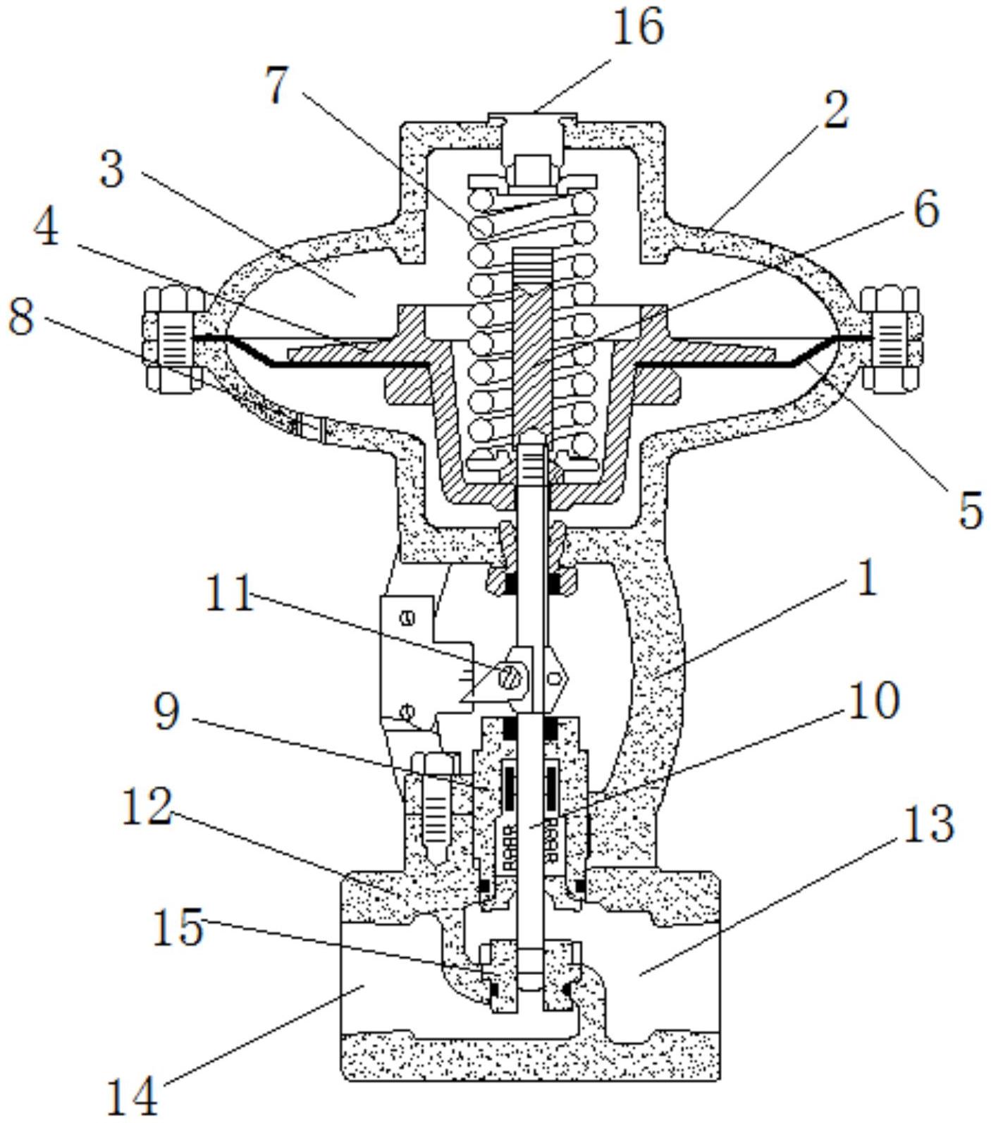气动隔膜阀结构图片