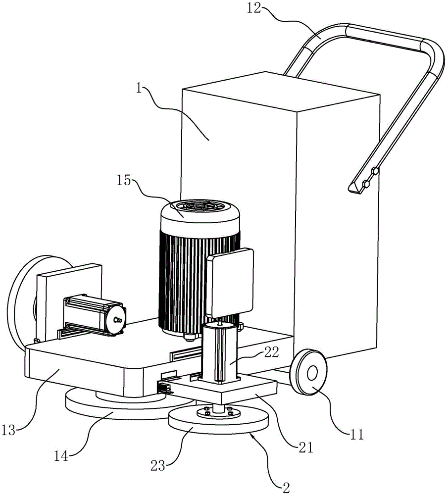 一种混凝土磨面机