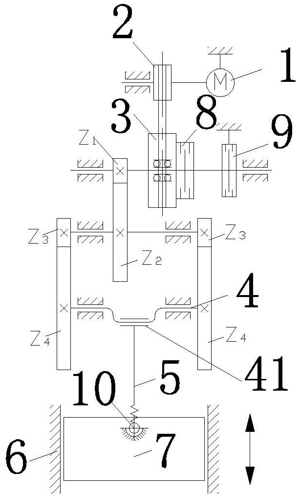 专利详情摘要 本实用新型是二级齿轮传动的偏心曲轴单点冲床,其结构是