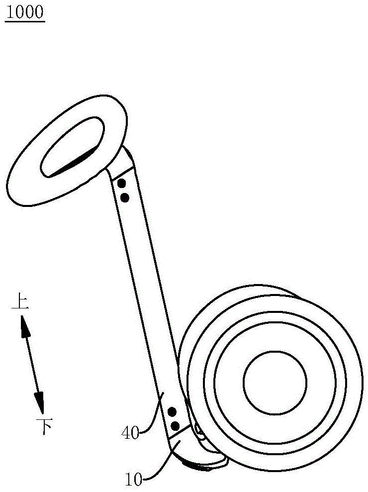 平衡车及其控制杆