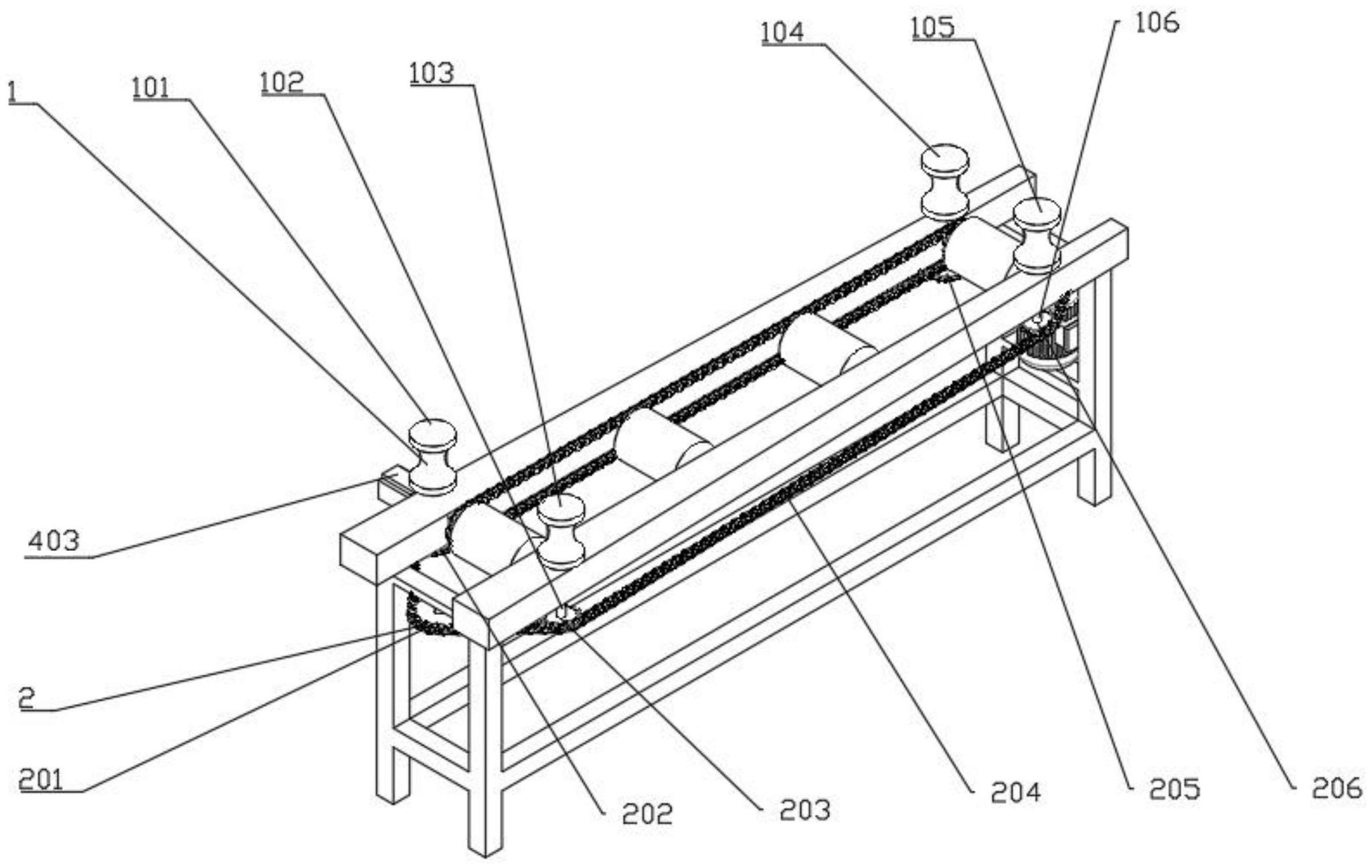 cn212720822u_一种铝棒热剪炉的进料装置有效