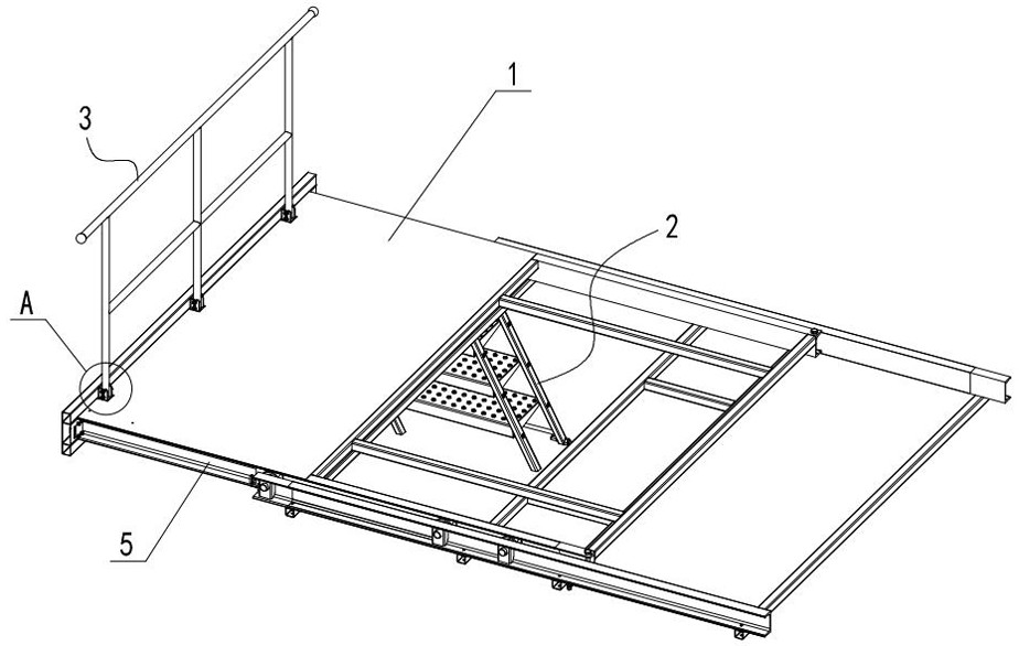 cn212743852u_一种抽拉式登梯平台有效