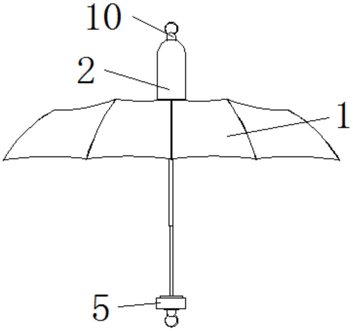 折叠伞的运动简图图片