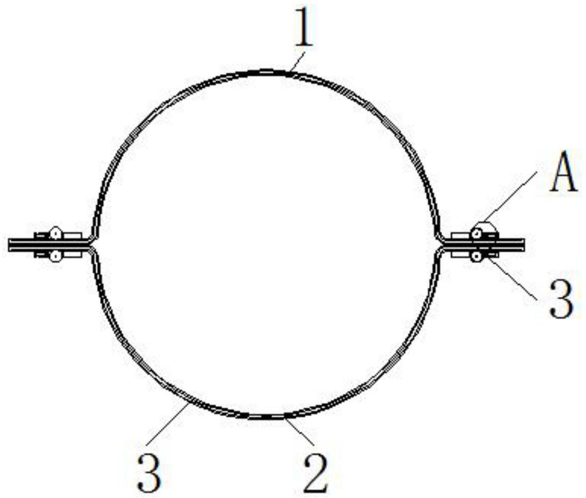 一种电力工程用防止脱落的电缆抱箍