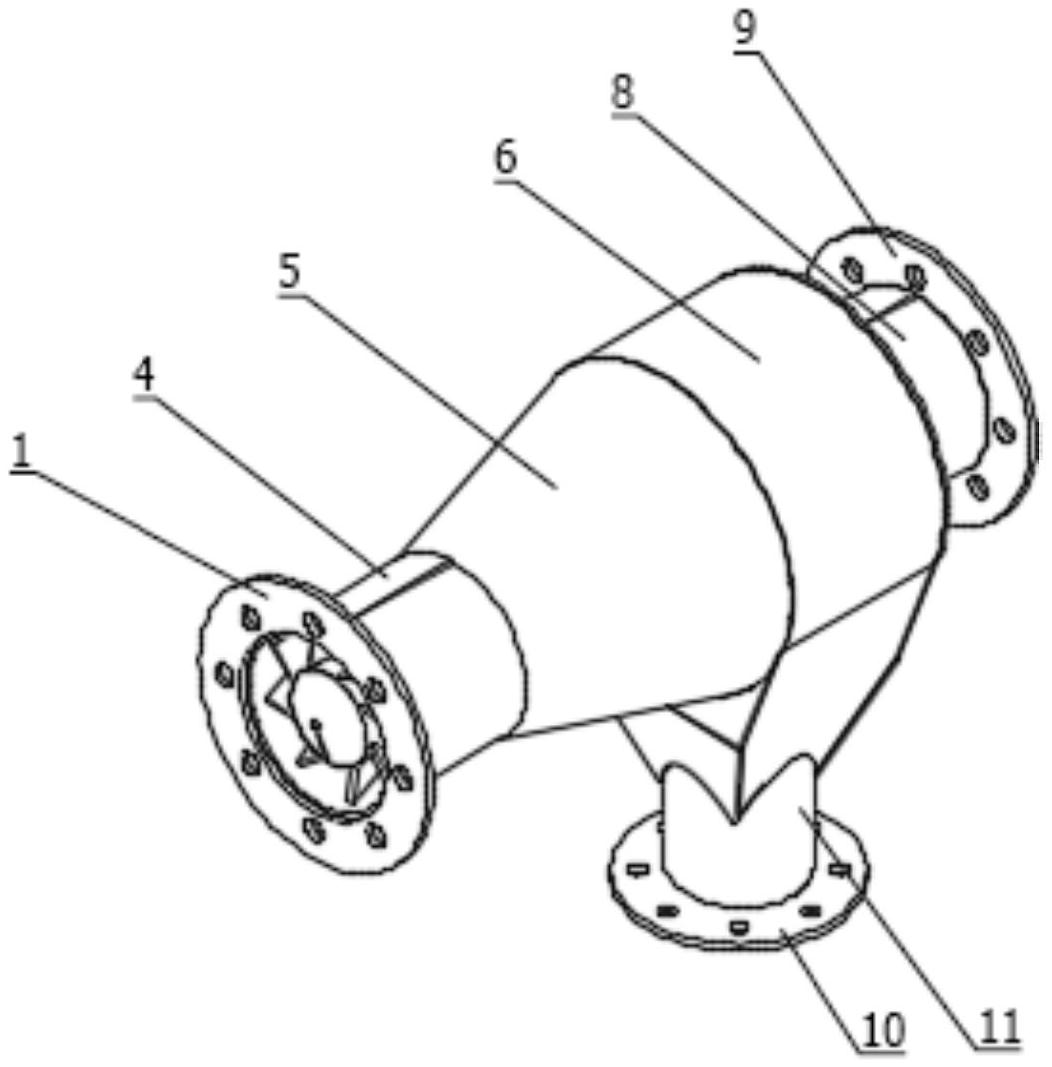 一种管道火花捕捉器