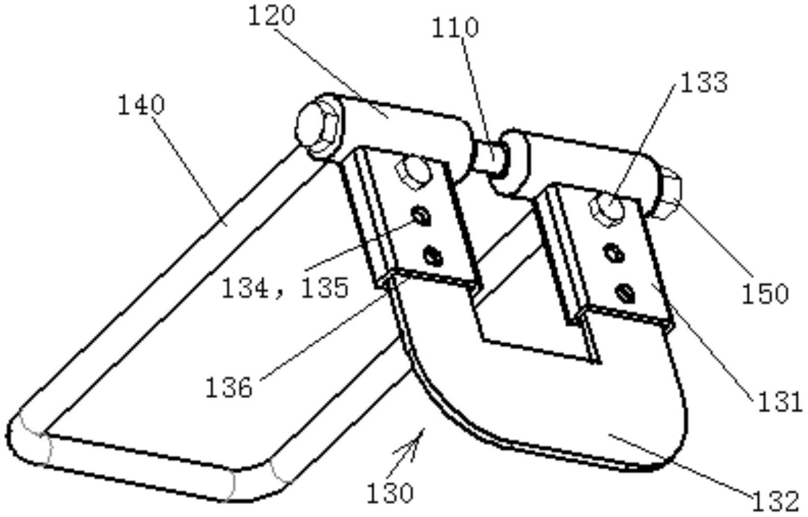 一种用于起重吊钩的自锁式防脱绳棘爪