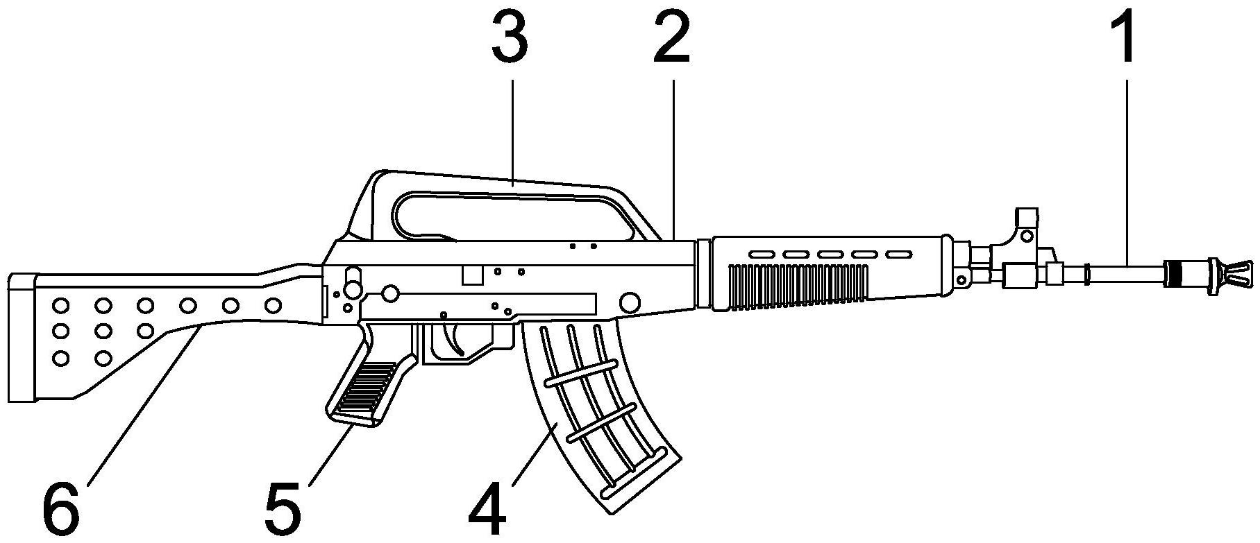 一种部队训练用激光模拟枪