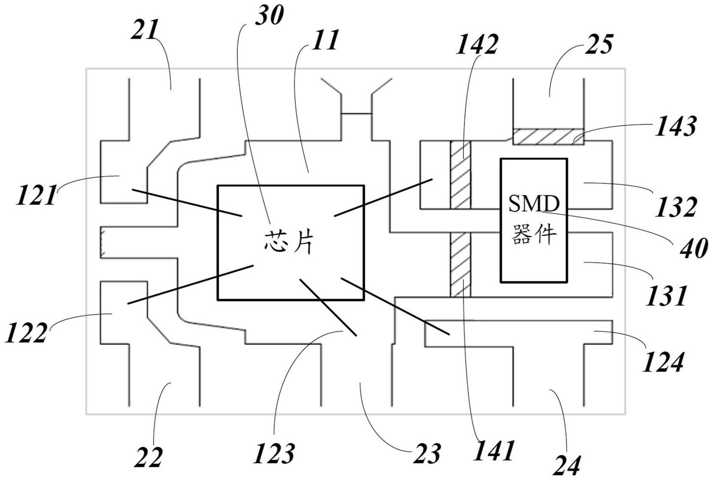 cn212848403u_基于sip的sot封装结构有效