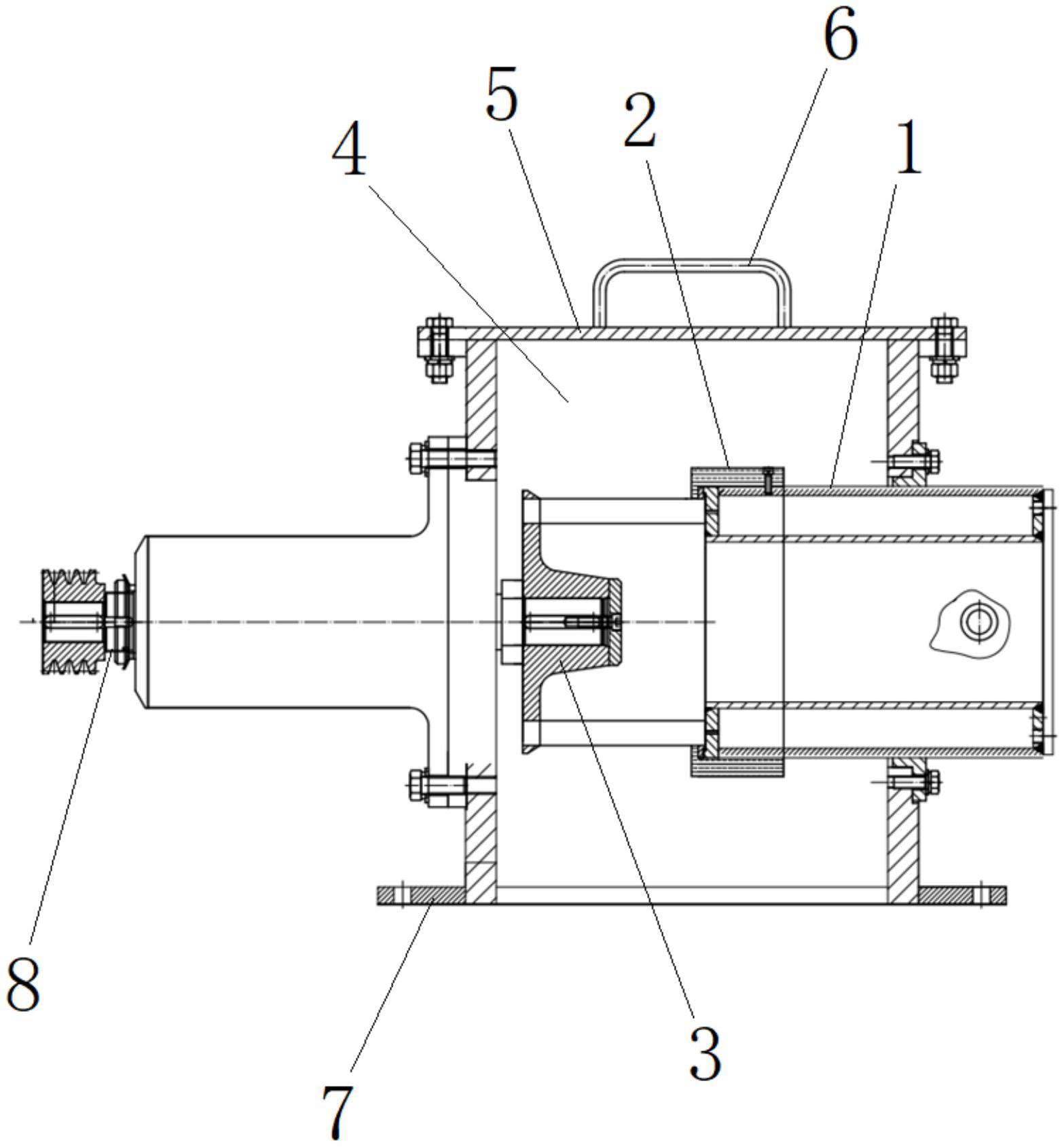 气流粉碎机气密封装置