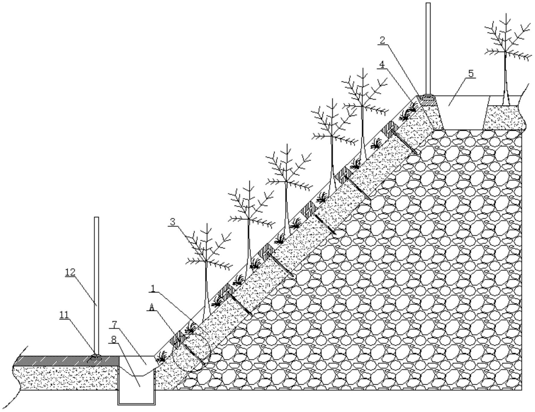 一种水土保持边坡护理结构