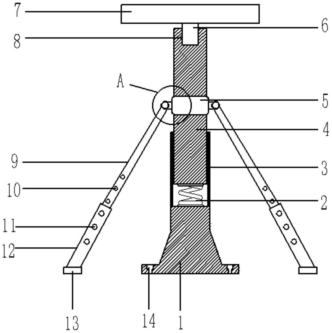 一种用于建筑结构加固的辅助支撑装置