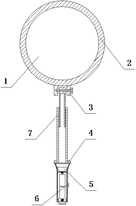 一种地质矿产用野外便携式放大镜