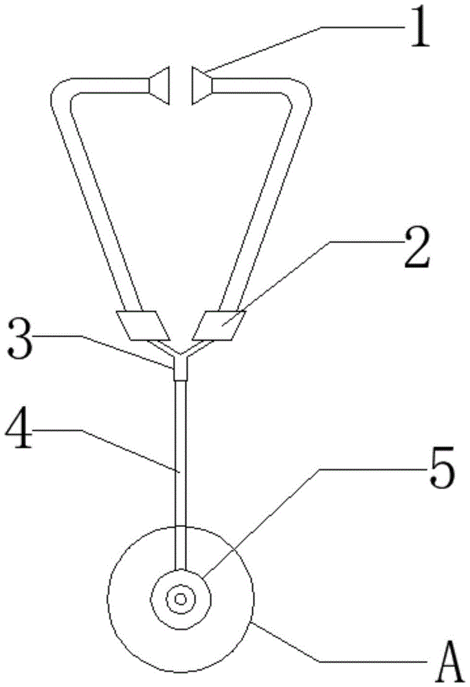 听诊器的结构图片
