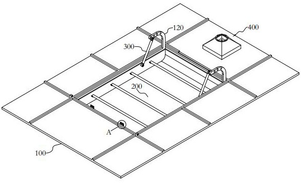 cn212953727u_一种可方便维护照明装置的电梯轿顶