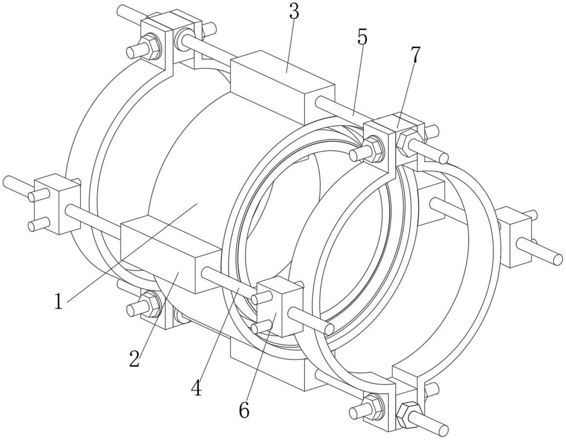 一种市政给排水管道连接结构