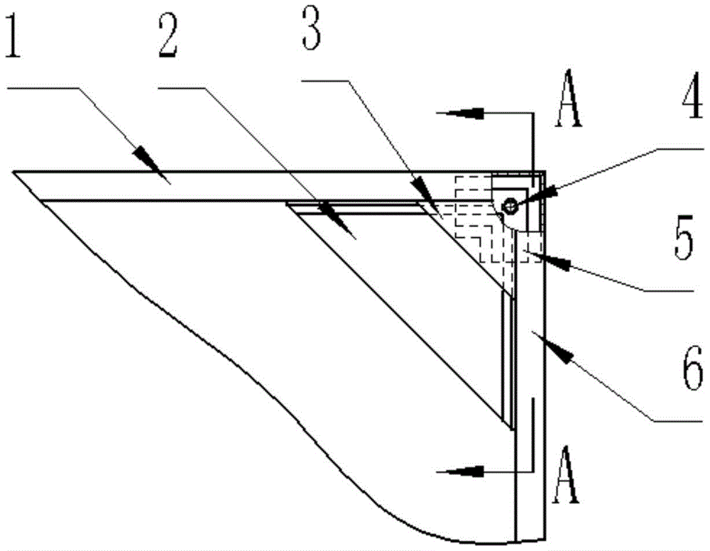 门框碰角结构及门框