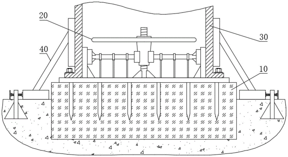 一种风力发电设备的塔筒安装机构
