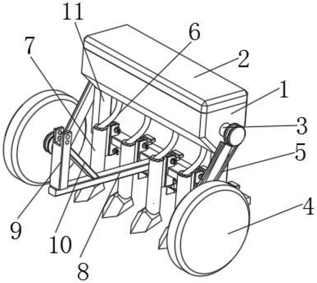cn212993000u_一种农业种植用播种机
