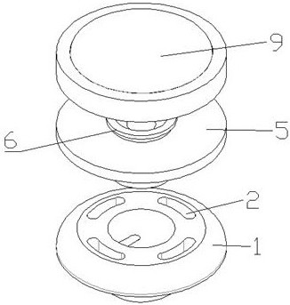 cn212994898u_一种幼儿服装上应用的新型按扣