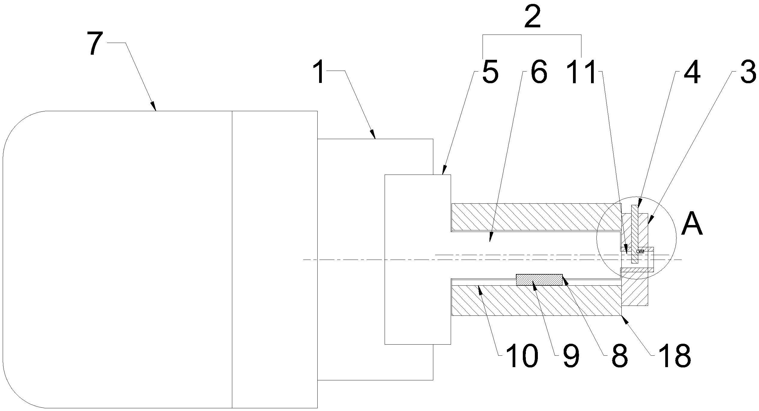 一种金属偏心套加工工装