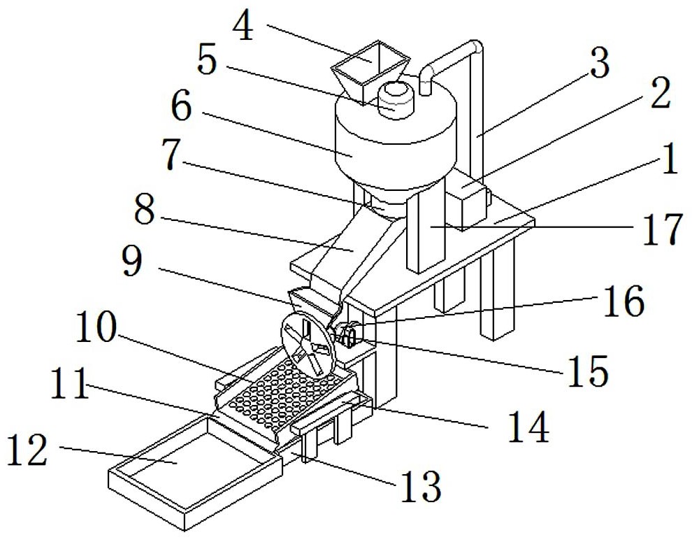 一种香菇加工用的切片装置