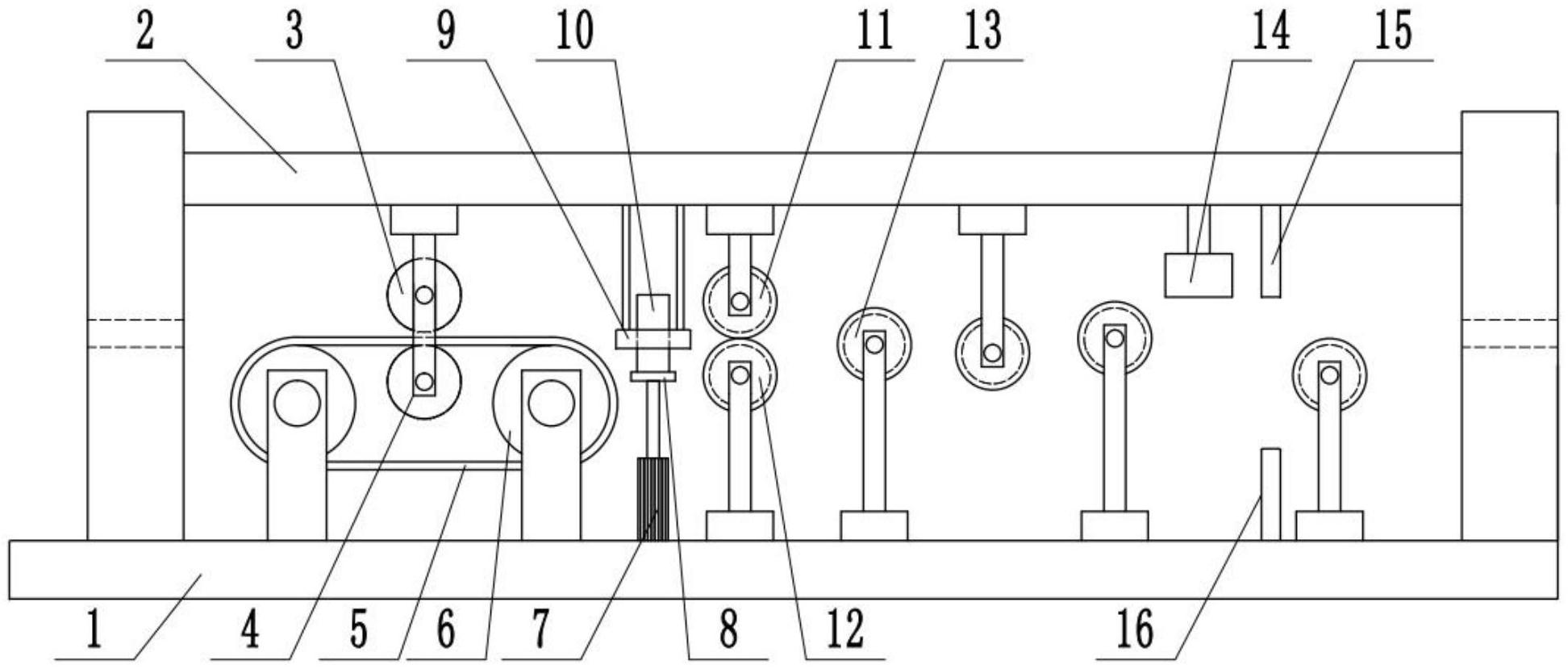 一种提高成型质量的并条机
