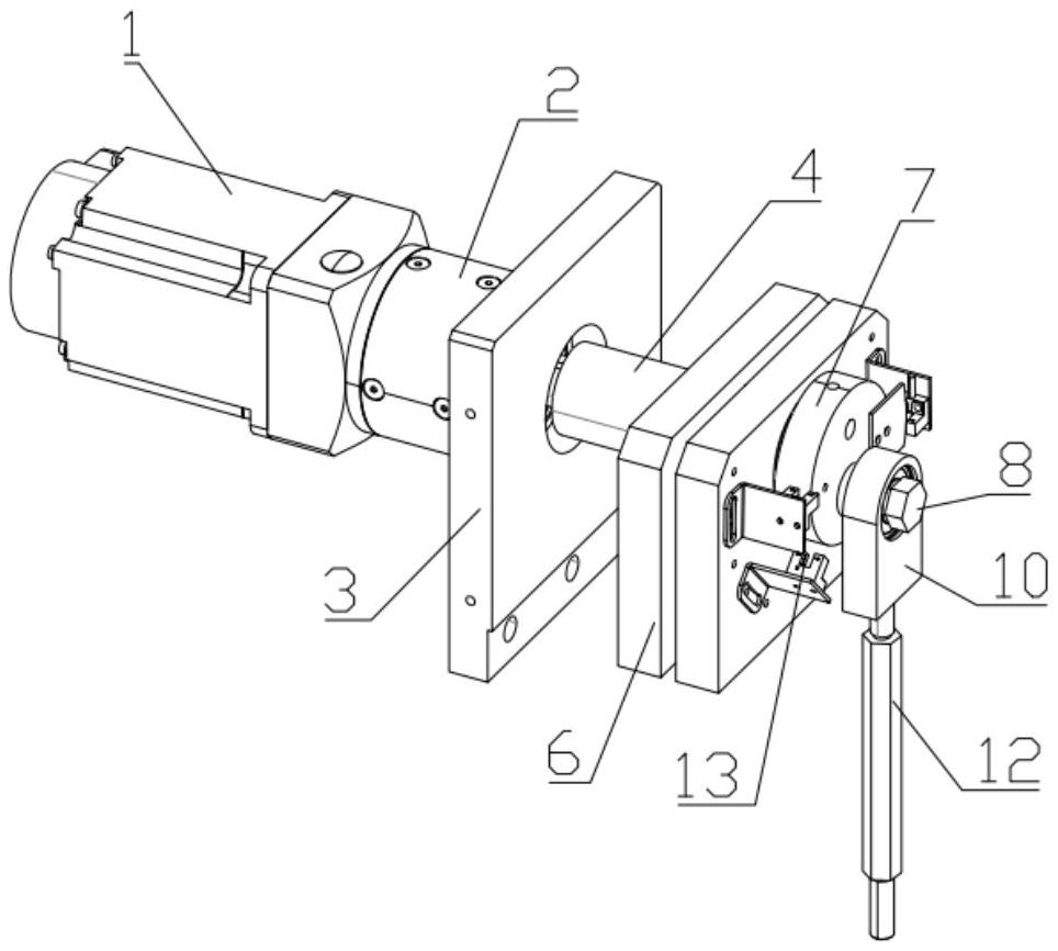 cn213045489u_口罩机用凸轮升降机构