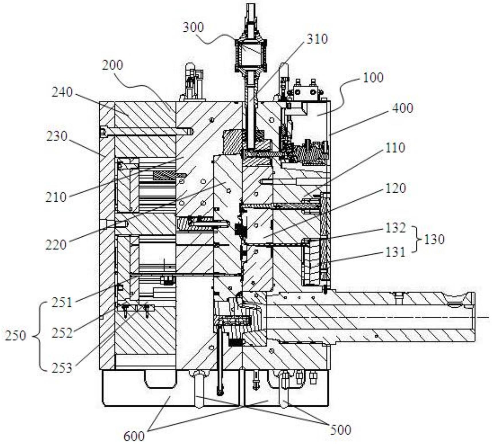 一种隔热高真空压铸模具