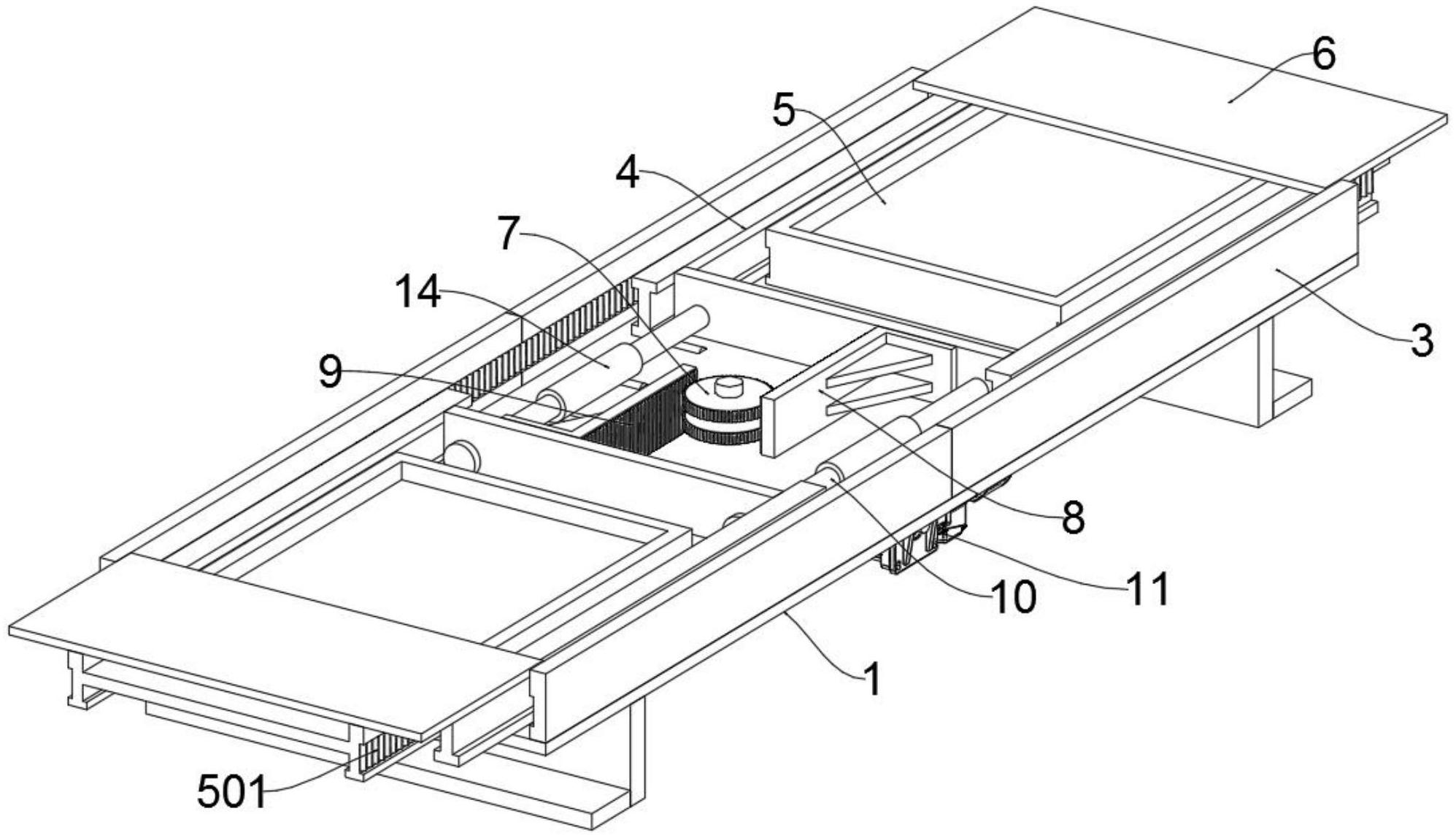 一种可展开收回拉伸的多用钢结构