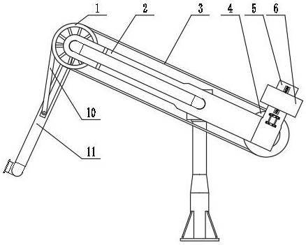 cn213060190u_船用流体装卸臂平衡装置