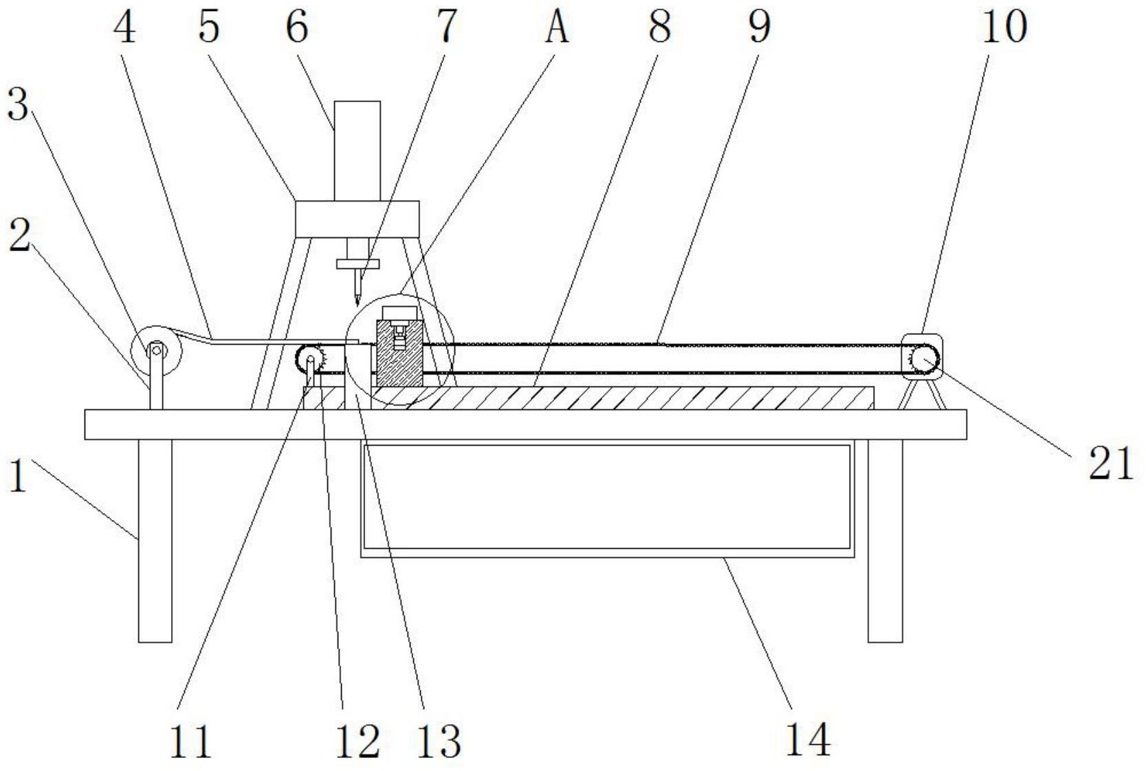 cn213061495u_一种纺织加工用切片装置