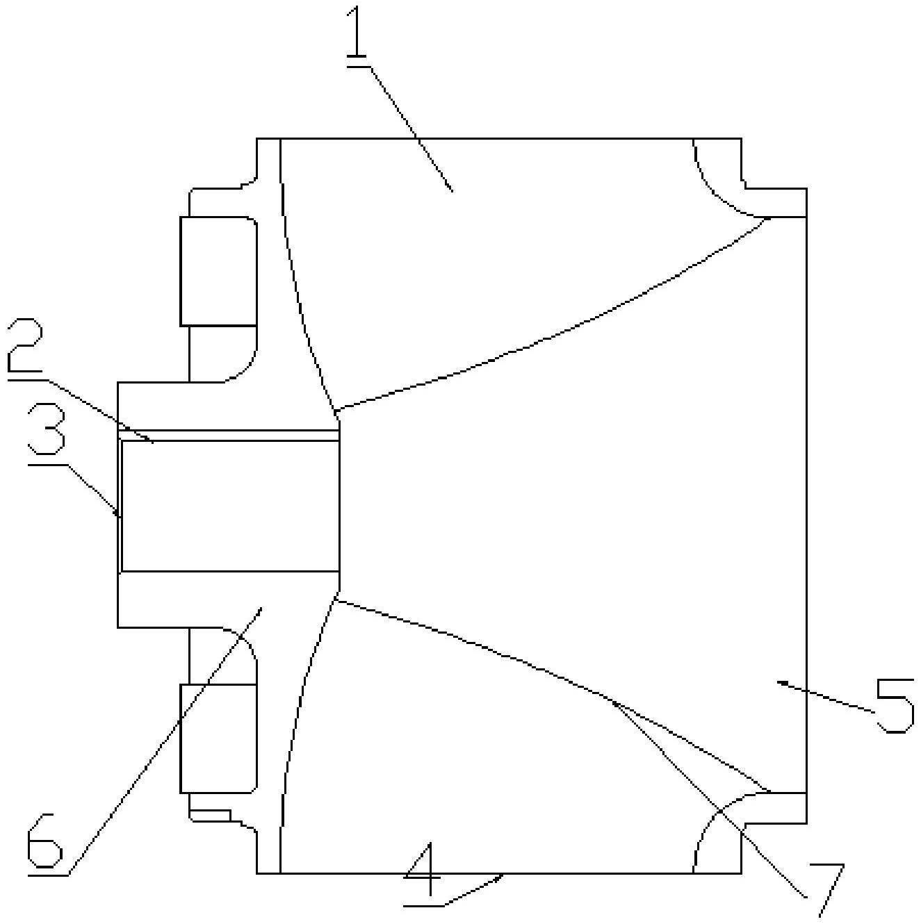 cn213064049u_一种高性能双叶片叶轮
