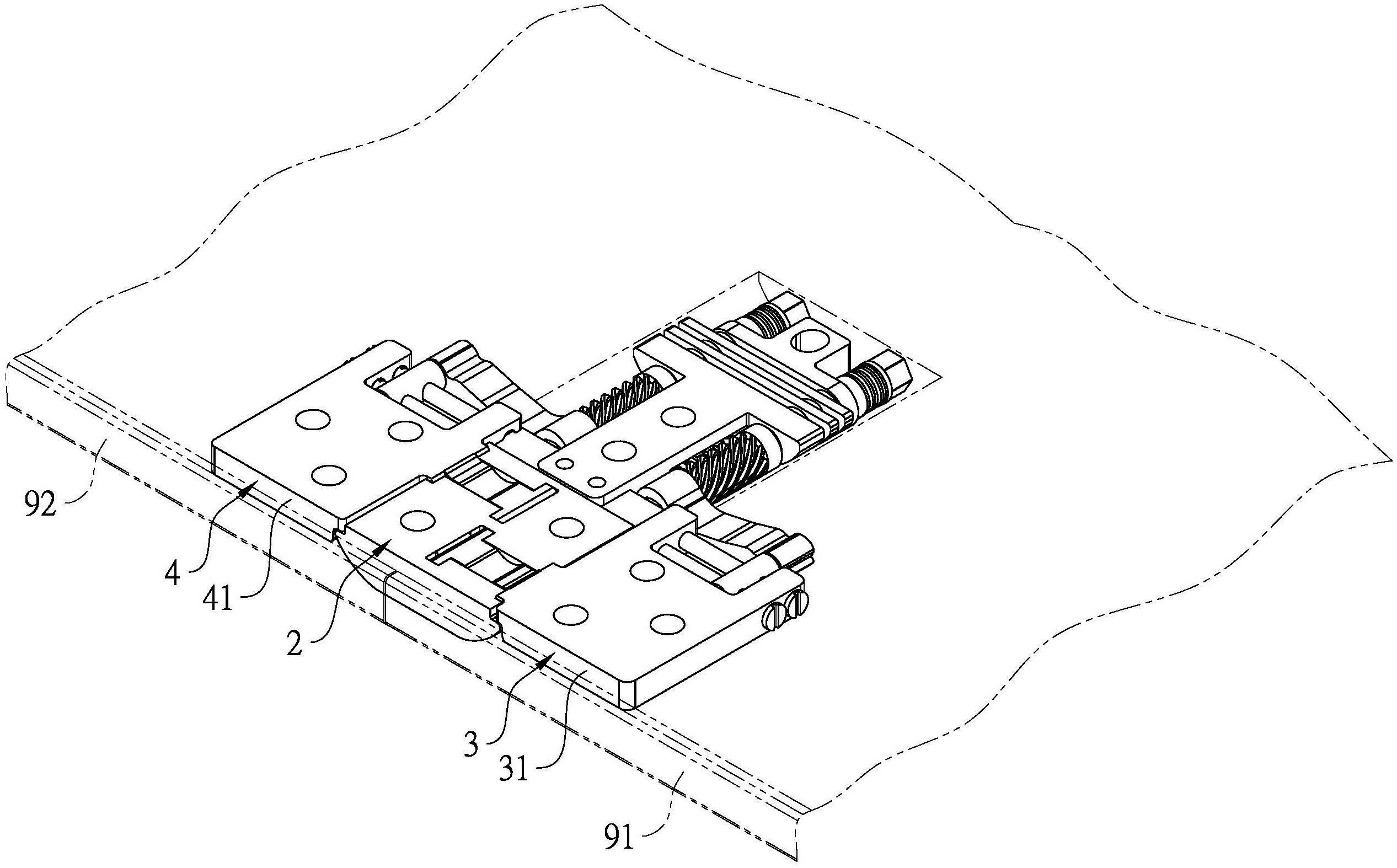 cn213064312u_对开式铰链结构