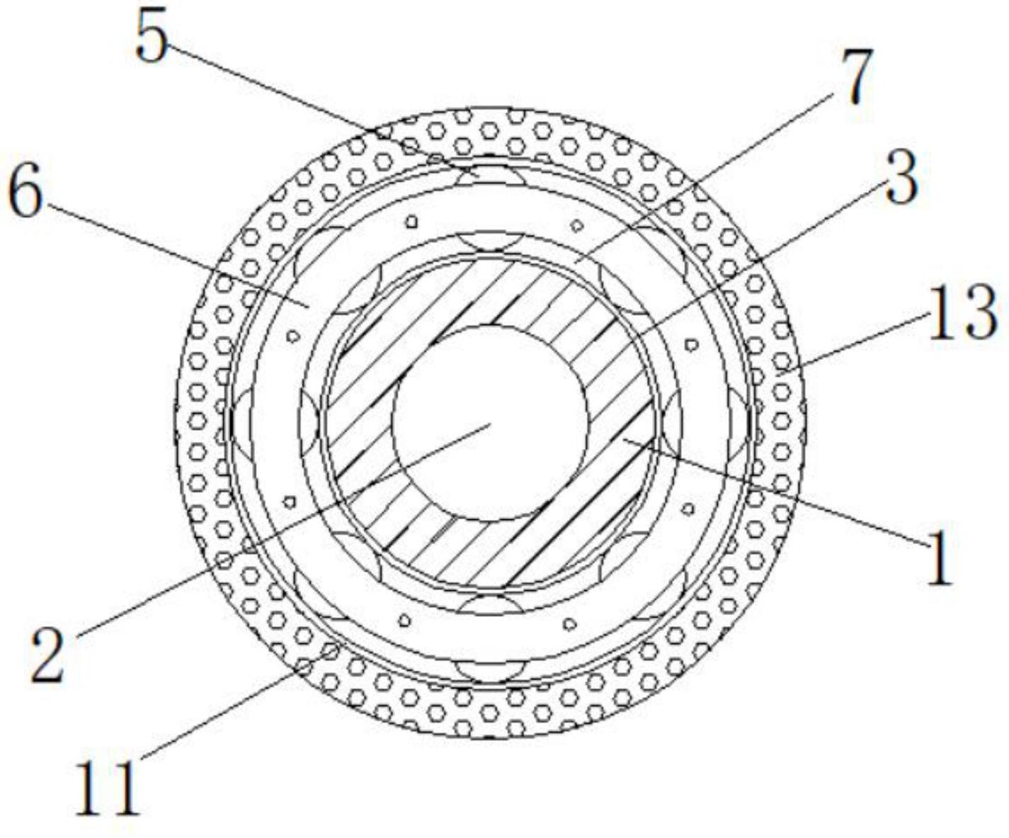 一种受力均匀的深沟球轴承